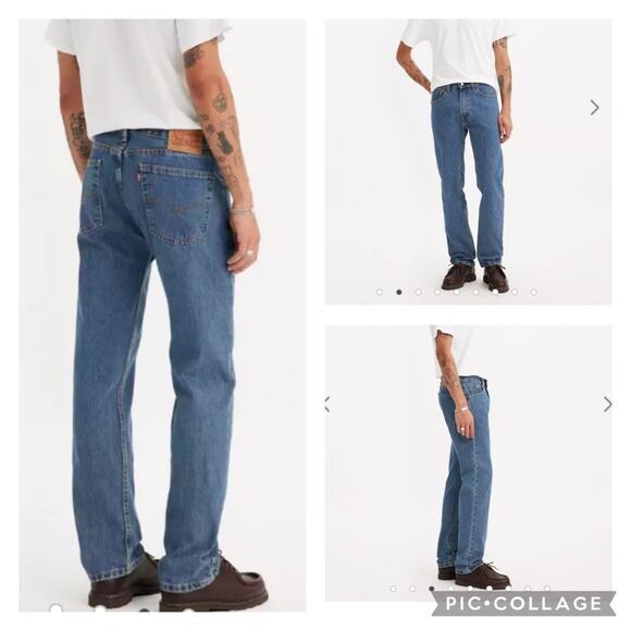 NEW Levi’s 505 Regular 34x30 Medium Wash - New in Package Levi's 505 - Picture 1 of 5